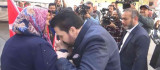 Ağrı Belediye Başkanı Sayan, evlat nöbetindeki ailelerle bir araya geldi