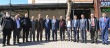 Başkan Gürkan, nakliyeciler sitesini ziyaret etti