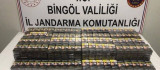 Bingöl'de 720 paket kaçak sigara ele geçirildi