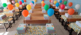 Bingöl'de balonlarla süslenen sınıflar eğitim ve öğretime hazır