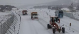 Bingöl'de karayolları ekiplerinin karla mücadelesi
