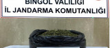 Bingöl'de menfez altına gizlenmiş 9 kilo esrar ele geçirildi
