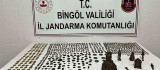 Bingöl'de 734 adet tarihi eser ele geçirildi