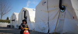 Depremin vurduğu Malatya'da, çocukların çadır kent yaşamı