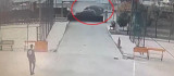 Diyarbakır'da okul önünde kaza, facianın eşiğinden dönüldü