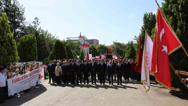 Diyarbakır, Siirt, Şırnak ve Mardin'de 19 Mayıs çeşitli etkinlikler kutlandı