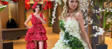 Diyarbakırlı moda tasarımcısı Sevgililer Günü'ne özel çiçekli gelinlik tasarladı