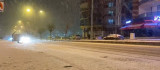 Elazığ'a mevsimin ilk karı yağdı