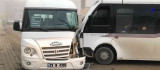 Elazığ'da minibüsler çarpıştı: 1 yaralı