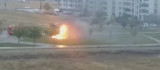 Elazığ'da trafo yangını paniğe neden oldu