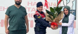 Jandarma ekiplerinden anlamlı kutlama