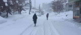 Karlıova'da kar çilesi bitmiyor
