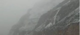 Karlıova-Erzurum karayolunda kar yağışı