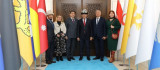 Kırgızistan heyetinden Başkan Güder'e kardeşlik ziyareti