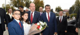 KKTC Cumhurbaşkanı Ersin Tatar'a Malatya'da sıcak karşılama