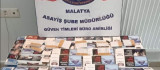 Malatya'da 120 bin adet kaçak sigara ele geçirildi