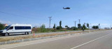 Malatya'da helikopter destekli trafik denetimi