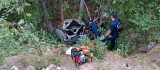 Malatya'da kontrolden çıkan otomobil şarampole devrildi: 2 yaralı