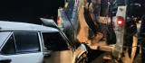 Malatya'da otomobil iş makinesi ile çarpıştı: 1 yaralı