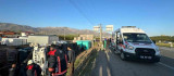 Malatya'da yolcu otobüsü devrildi: Çok sayıda yaralı var
