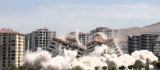 Malatya'da yüksek katlı binaların patlayıcı ile yıkımı sürüyor