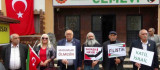 Tunceli'de cemevinden İsrail'e protesto, Filistin'e destek