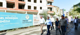 Turgut Özal Mahallesi'nde kentsel dönüşüm binaları yükseliyor