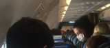 Uçakta rahatsızlanan vatandaşa hemşire yolcu ilk müdahaleyi yaptı