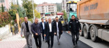 Yeşiltepe'de asfaltlama çalışmaları